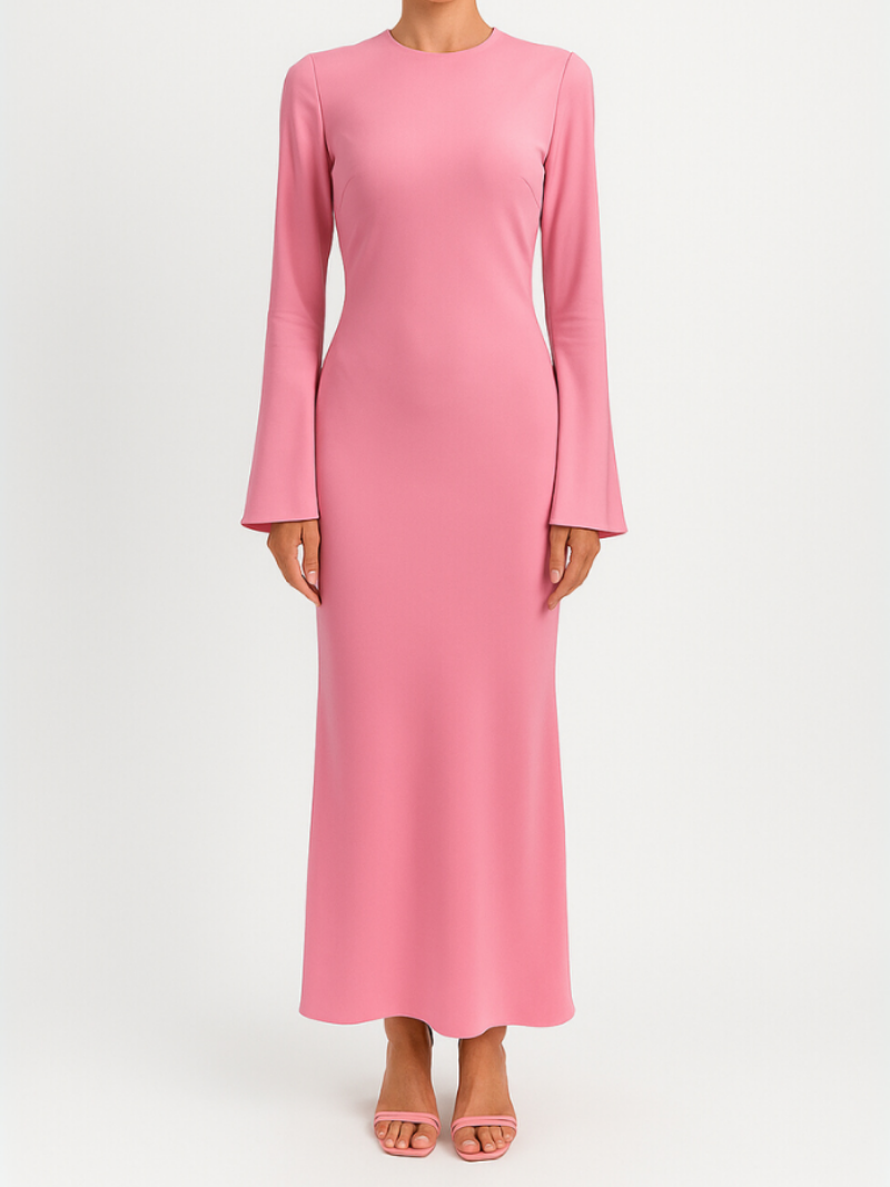 Bexley | Damen Elegantes Satin-Maxikleid