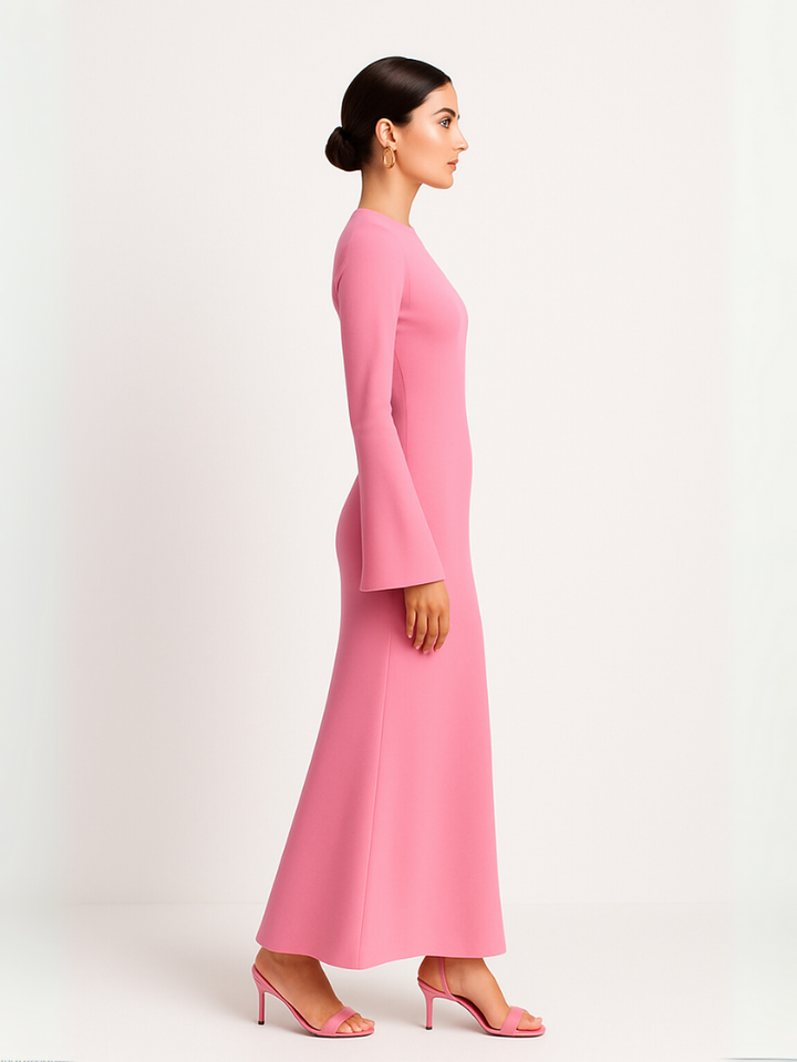 Bexley | Damen Elegantes Satin-Maxikleid