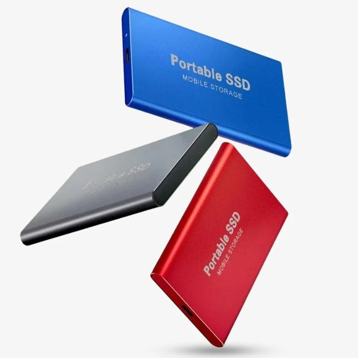 Kompakte Tragbare externe USB-C-SSD | Schnelles Und Langlebiges Speichergerät