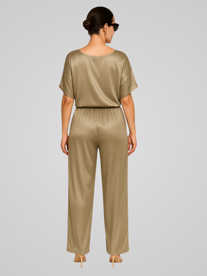 Willa | Damen Elegantes Satin Co-ord Satz