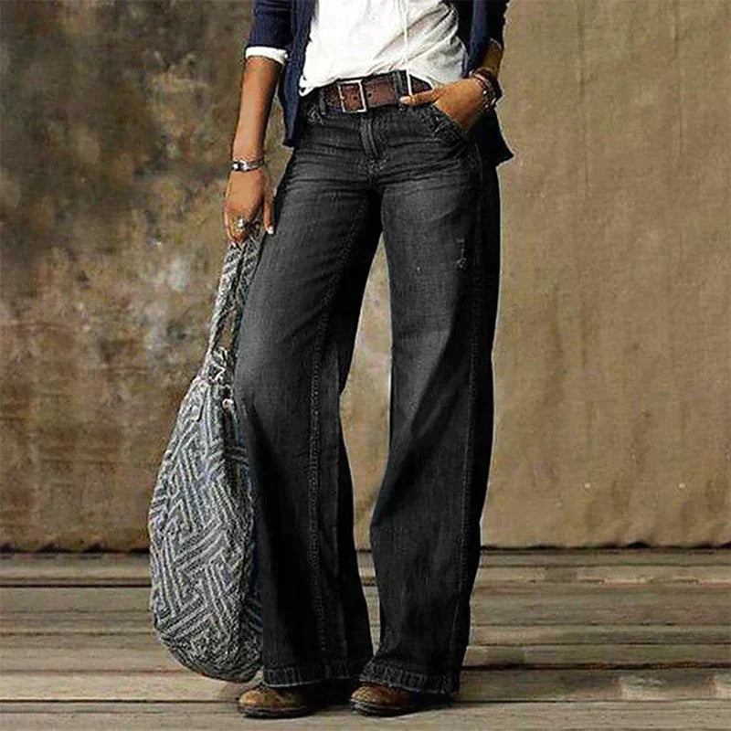 Isla | Lockere-Passform Jeans Für Damen