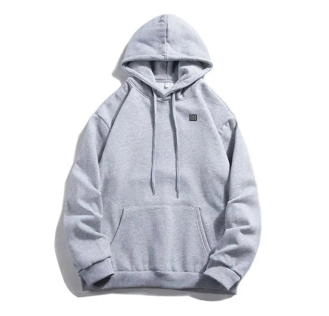 Beheiztes Sweatshirt Kapuzenpullover | Winterschicht mit Einstellbarer Wärme
