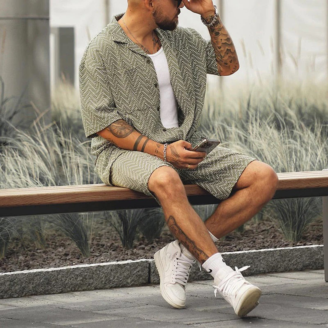 Grael | Herren Stylisches Sommer Satz