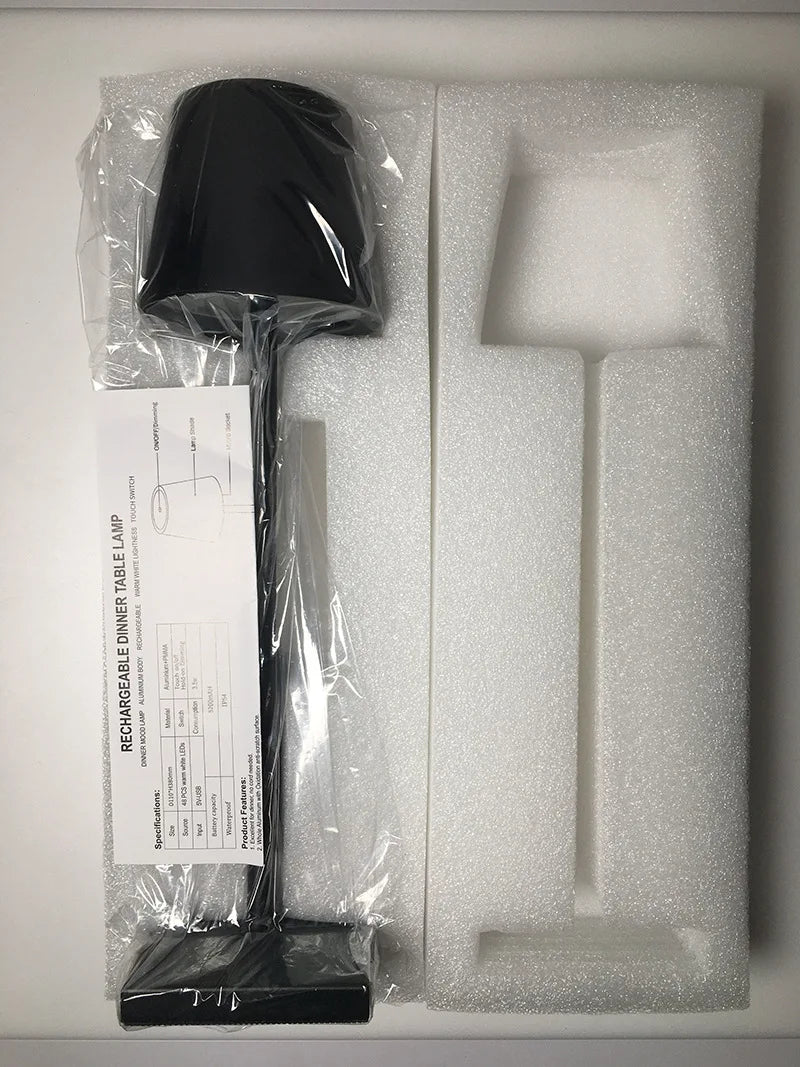 lurka | Kabellose Wiederaufladbare LED-Tischlampe