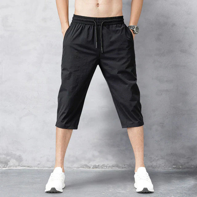 Neron | Herren Schnell-Trocken 3/4 Sommer kurze Hose