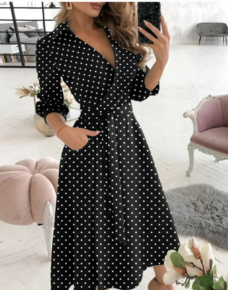 Dorelia | Elegantes Wickelkleid Für Damen