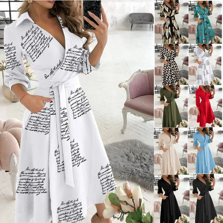 Dorelia | Elegantes Wickelkleid Für Damen