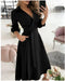 Dorelia | Elegantes Wickelkleid Für Damen