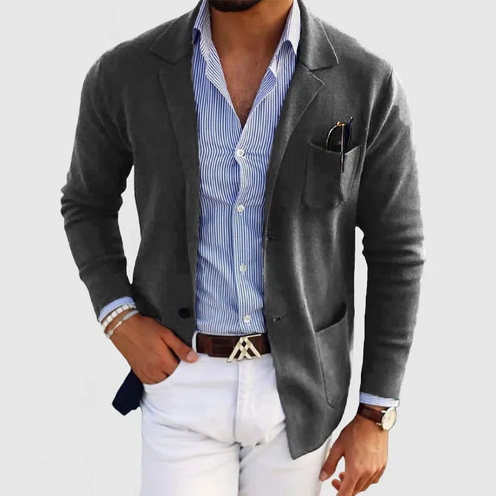 Herren Strickblazer | Lässig und Geschäft Stil