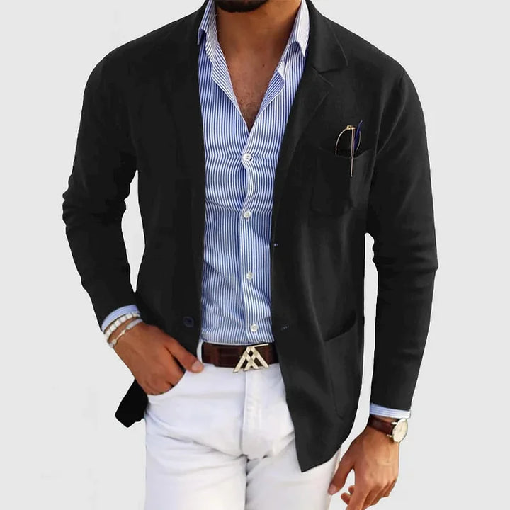 Herren Strickblazer | Lässig und Geschäft Stil