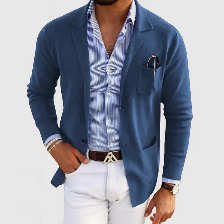 Herren Strickblazer | Lässig und Geschäft Stil