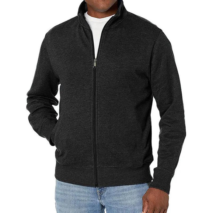 Herren Pullover mit Durchgehendem Reißverschluss | Lässig und Geschäftsstil