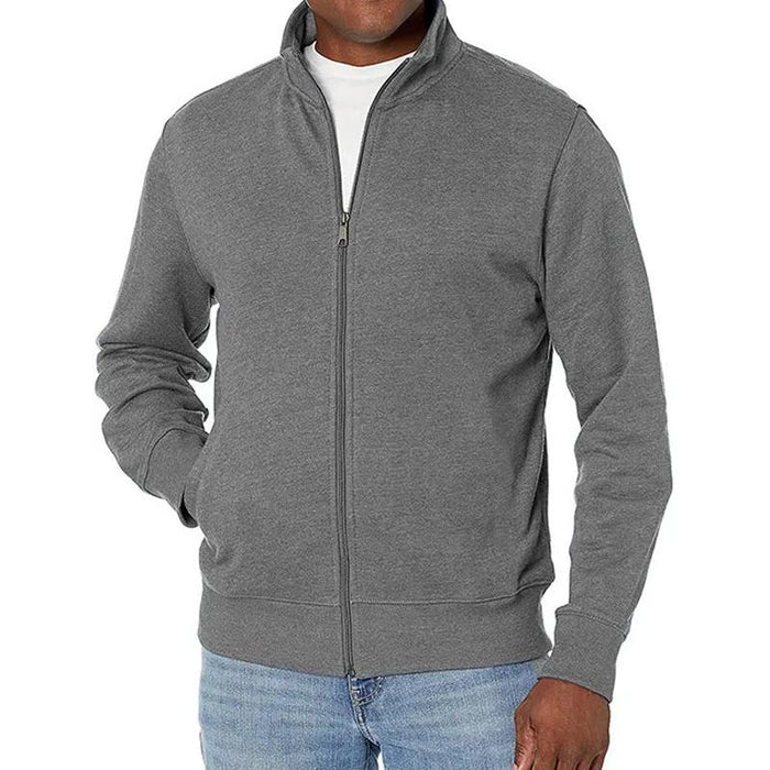 Herren Pullover mit Durchgehendem Reißverschluss | Lässig und Geschäftsstil
