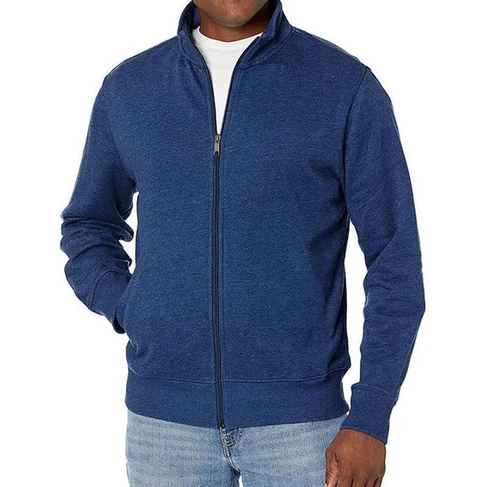 Herren Pullover mit Durchgehendem Reißverschluss | Lässig und Geschäftsstil