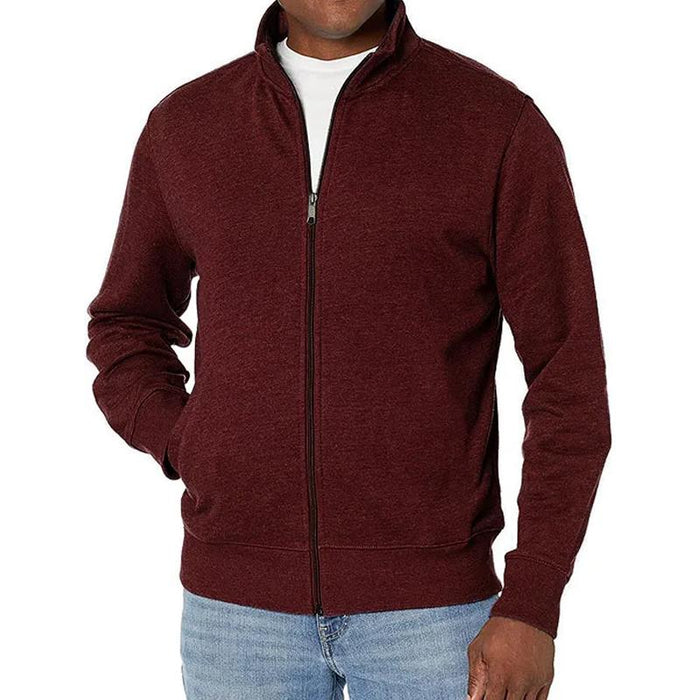 Herren Pullover mit Durchgehendem Reißverschluss | Lässig und Geschäftsstil