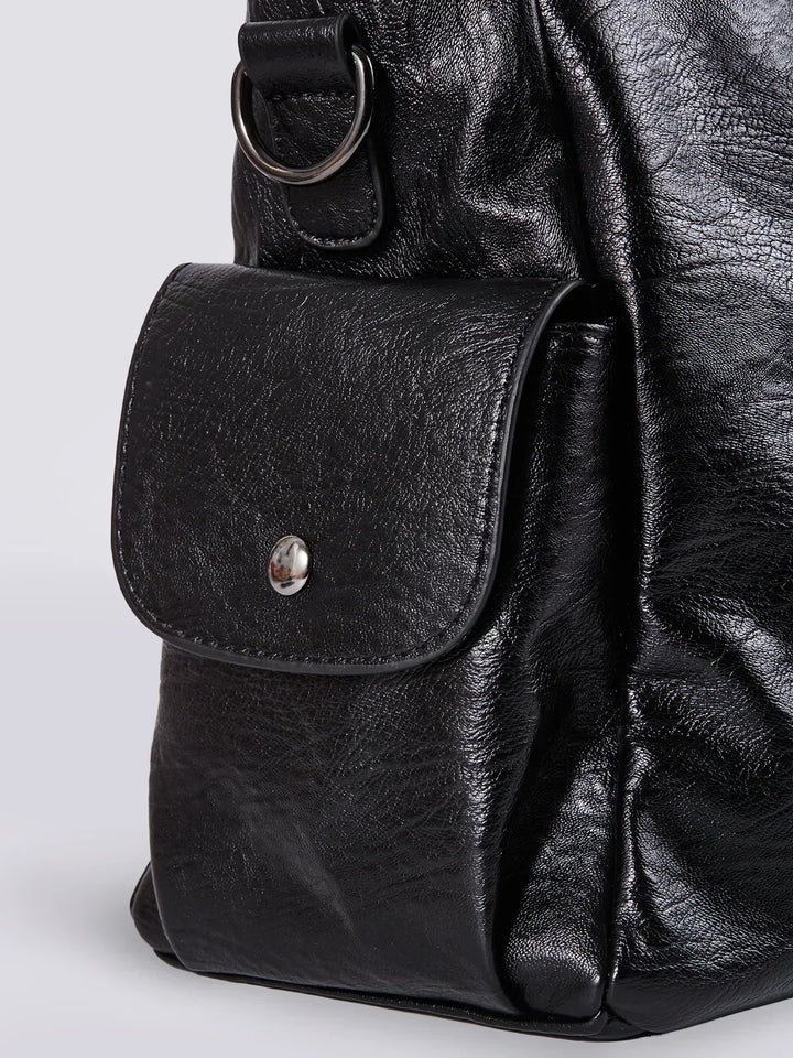 Klassische Leder Umhängetasche für Damen | Lässig Und Formell