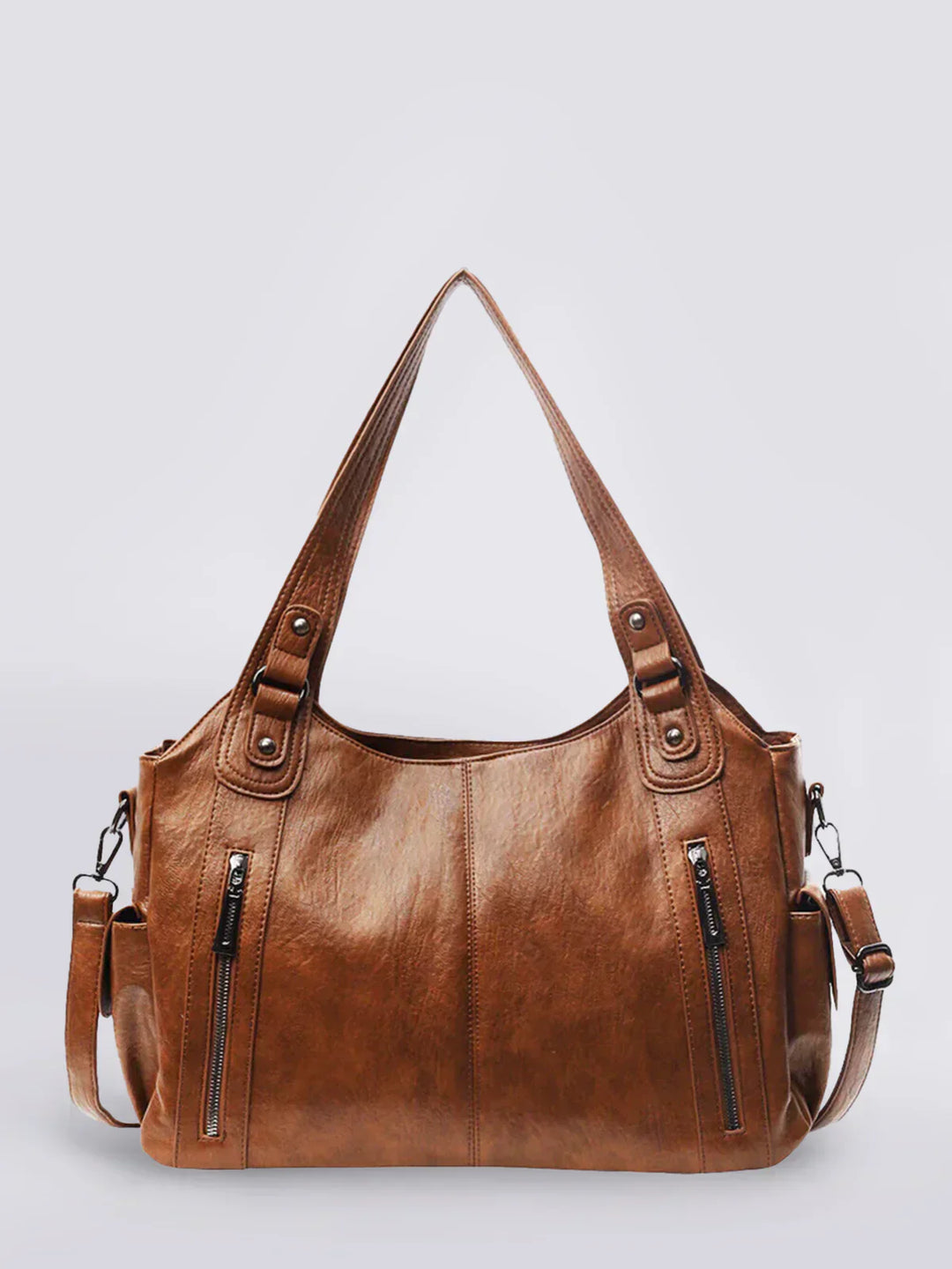Klassische Leder Umhängetasche für Damen | Lässig Und Formell
