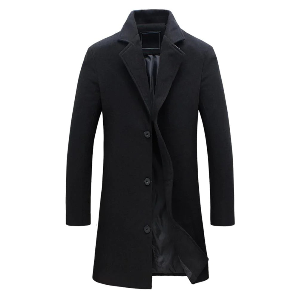 Jonas | Herren Lange isolierte Winterjacke