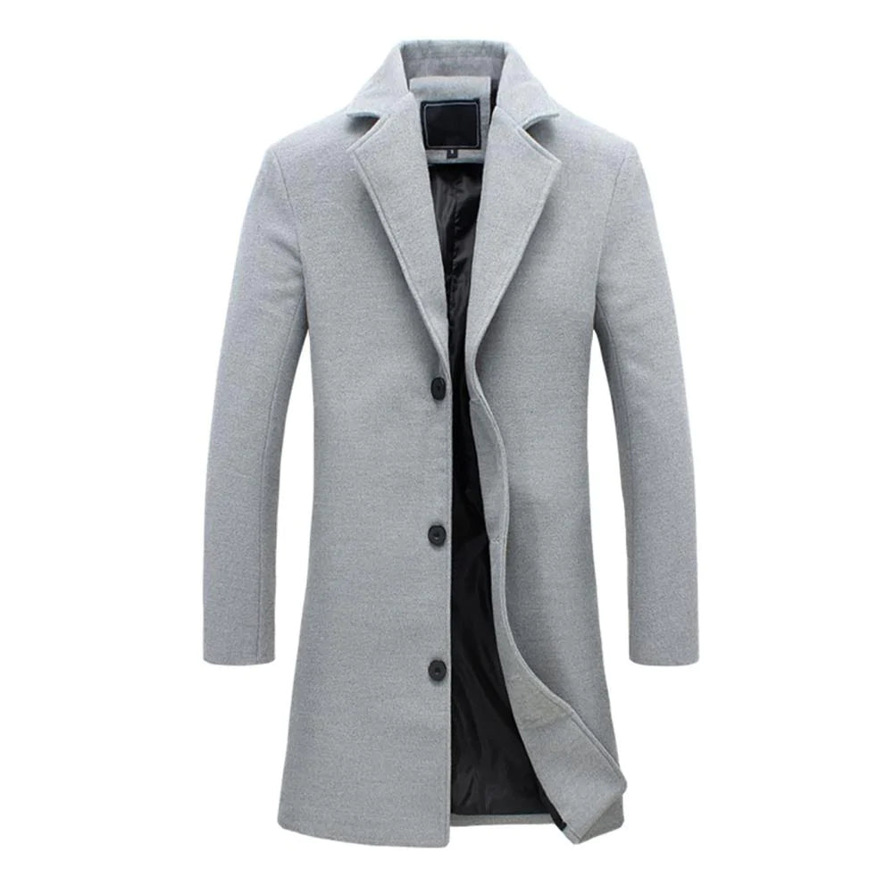 Jonas | Herren Lange isolierte Winterjacke