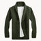 Vlies Strickjacke mit Schalkragen | Herren Lässige Passform