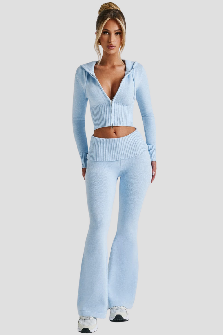 Nessa | Gemütliches Loungewear-Outfit mit Reißverschluss für Damen