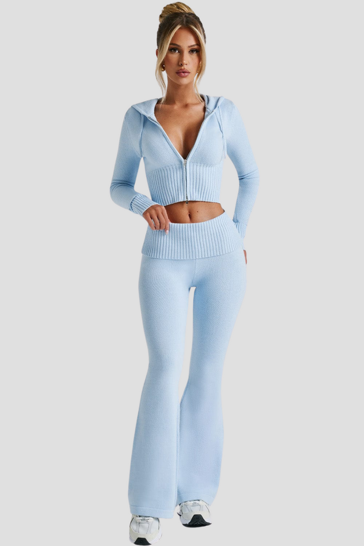 Nessa | Gemütliches Loungewear-Outfit mit Reißverschluss für Damen