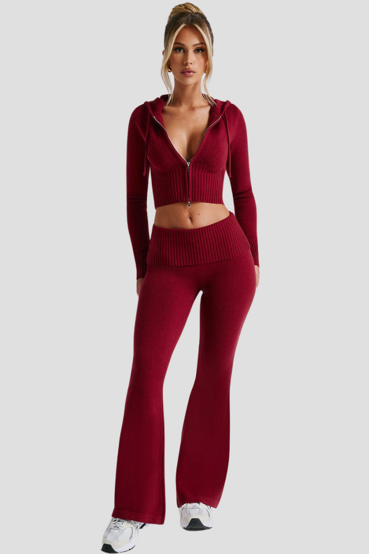 Nessa | Gemütliches Loungewear-Outfit mit Reißverschluss für Damen