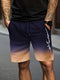 Perrin | Liam Herren Marine Blau Gefälle Kurze Hose