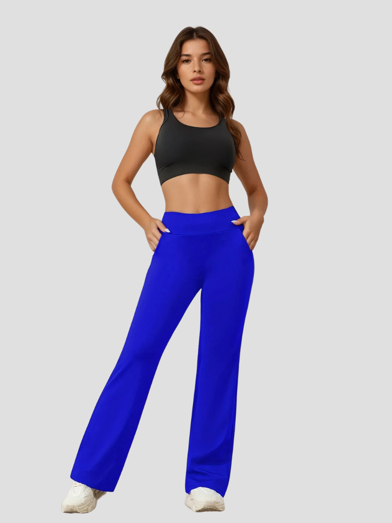 Fern | Damen Stilvolle Ausgestellte Yoga-Hose