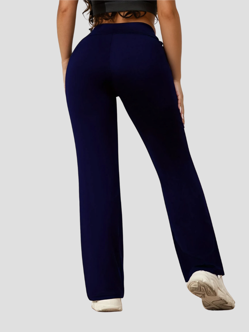 Fern | Damen Stilvolle Ausgestellte Yoga-Hose