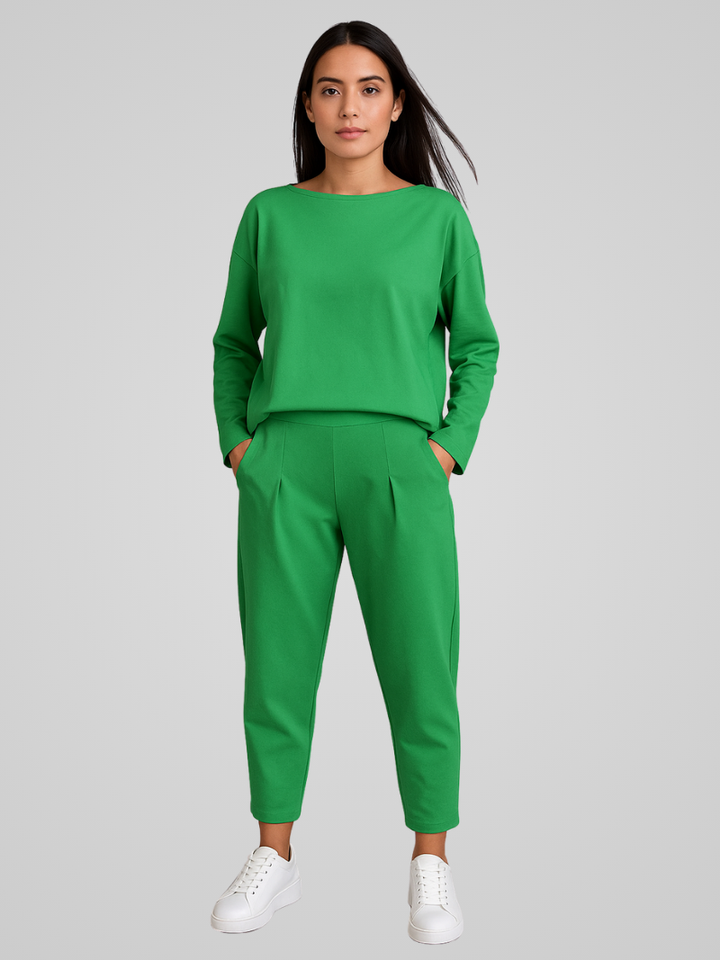 Reverie | Damen Bequemes Solide Farbe Lounge Satz