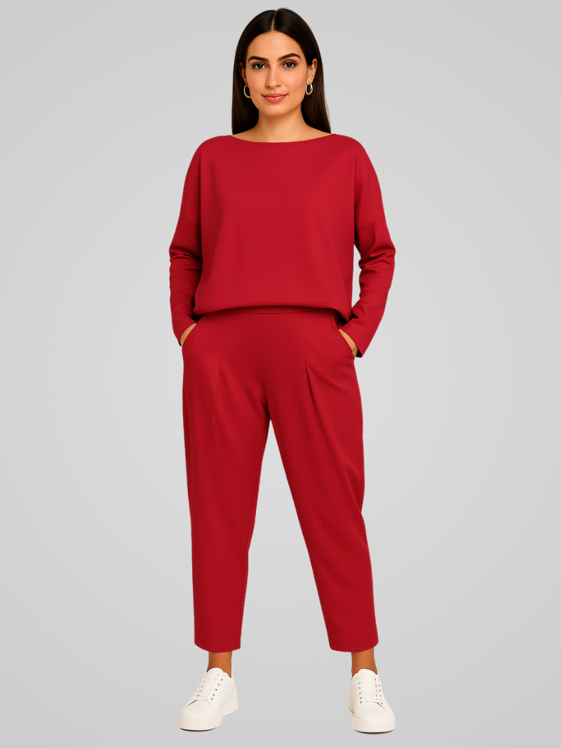 Reverie | Damen Bequemes Solide Farbe Lounge Satz