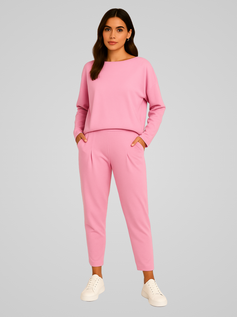 Reverie | Damen Bequemes Solide Farbe Lounge Satz