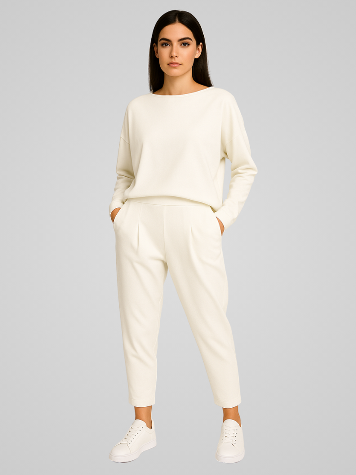 Reverie | Damen Bequemes Solide Farbe Lounge Satz