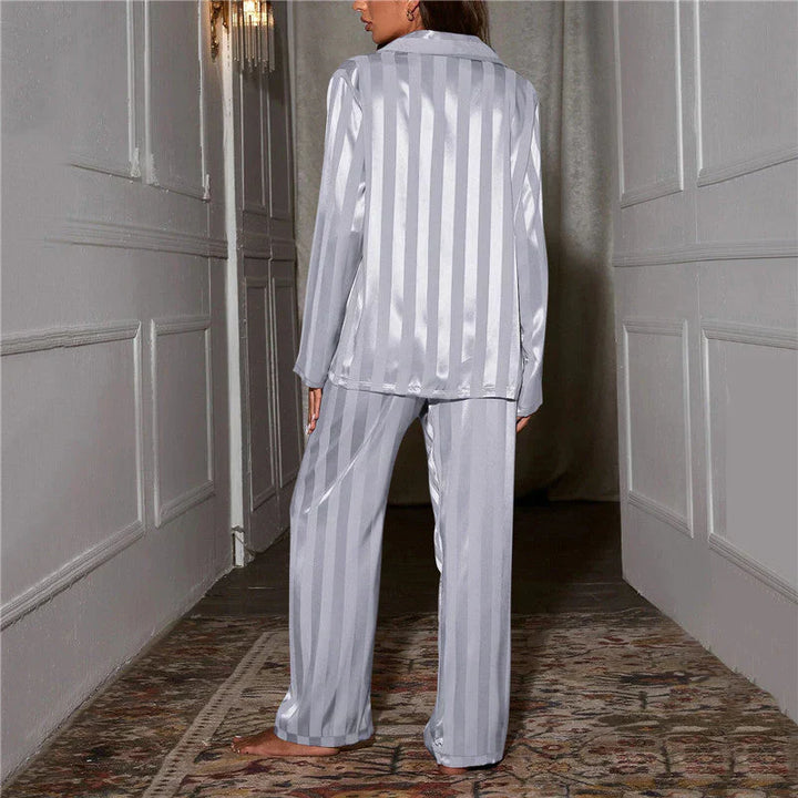 Evania | Damen Satin Pyjama Satz