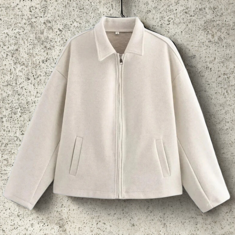 Damen Kastenförmiger Mantel | Warm und Stylisch