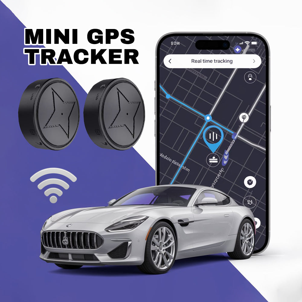 Magnetischer Mini-GPS Fährtenfinder | Echtzeit Ortung