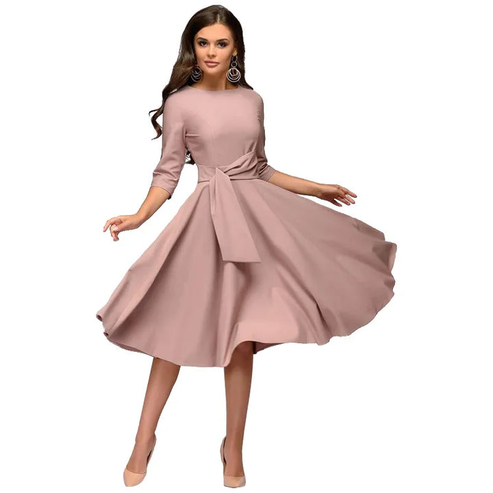 Nicolette | Elegantes Schwung Kleid für Frauen