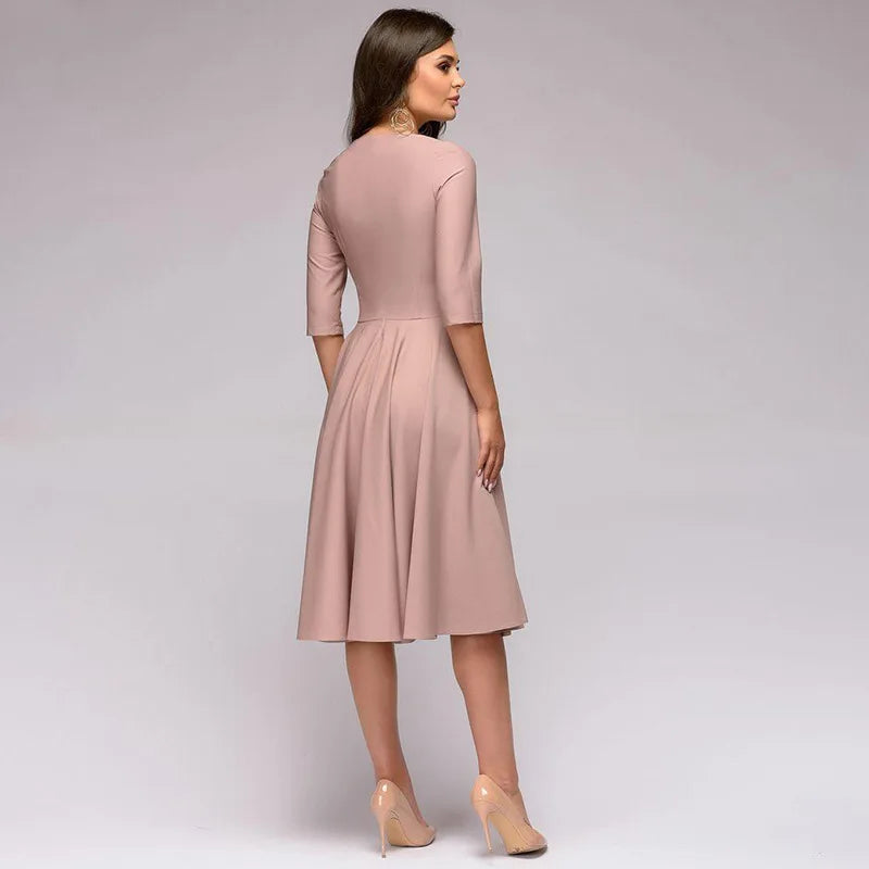 Nicolette | Elegantes Schwung Kleid für Frauen
