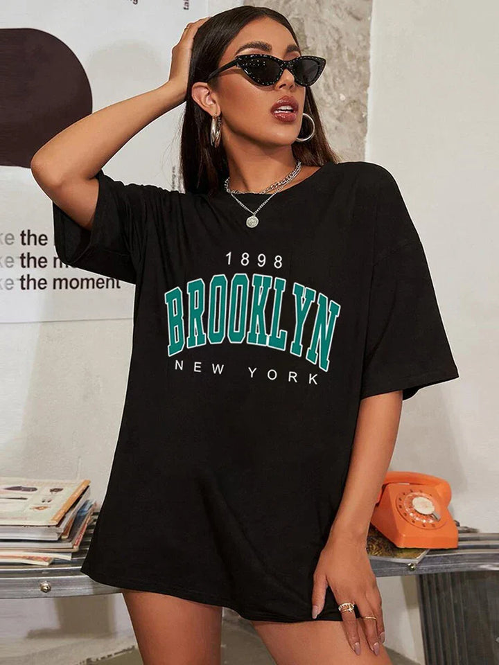 Carrol | Brooklyn 1898 Jahrgang Übergroß Hemd