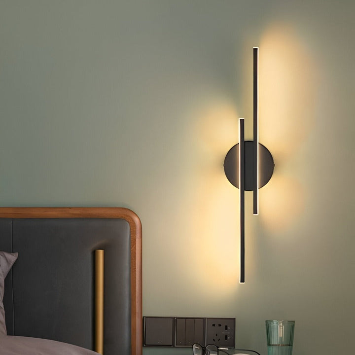Minimalistische Wandleuchte | Moderne LED-Leuchte für Schlafzimmer und Wohnzimmer