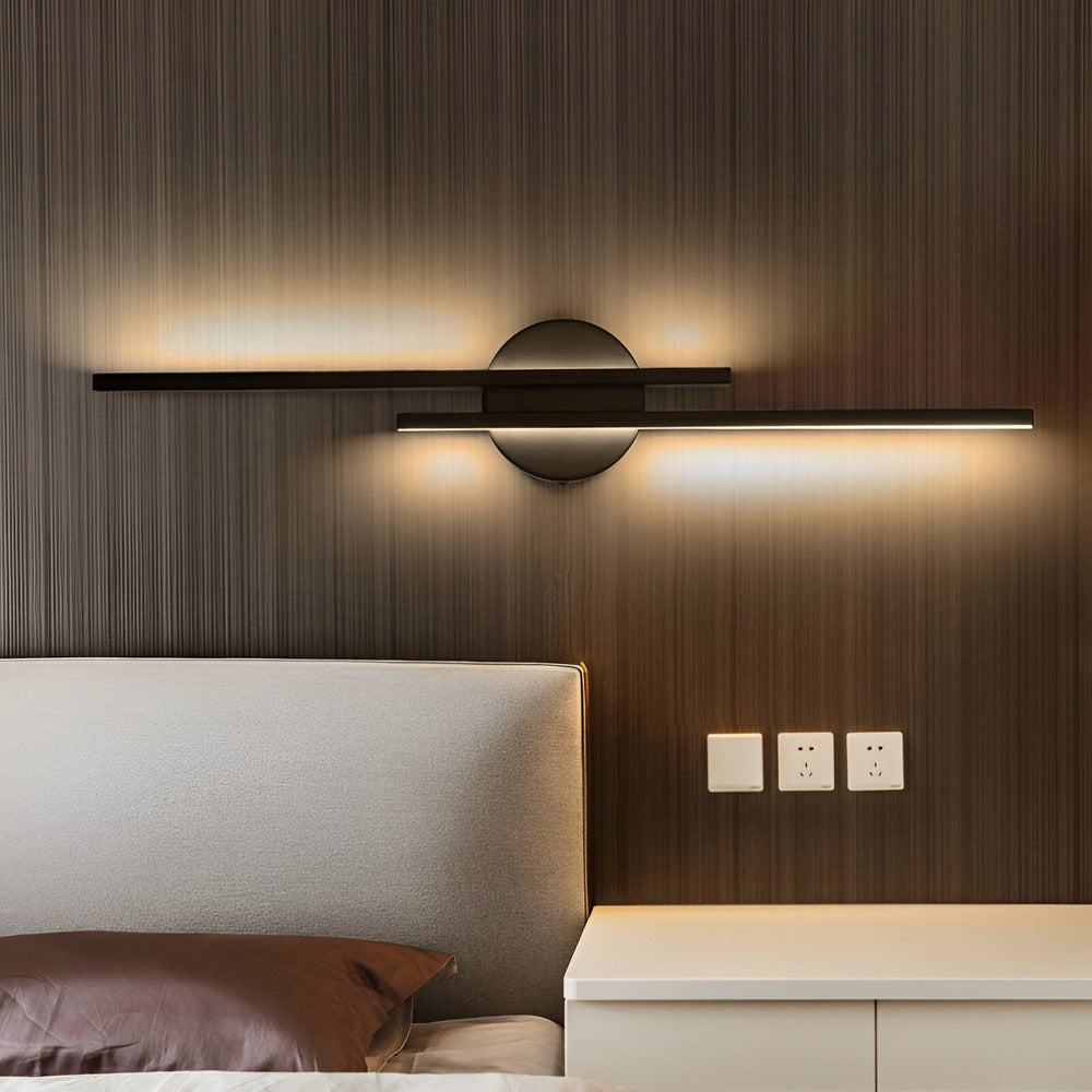 Minimalistische Wandleuchte | Moderne LED-Leuchte für Schlafzimmer und Wohnzimmer
