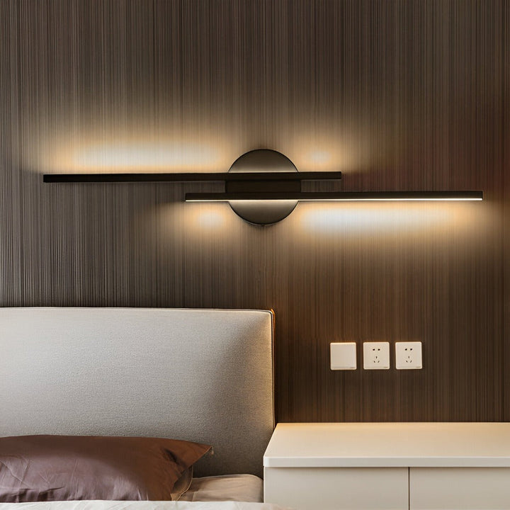 Minimalistische Wandleuchte | Moderne LED-Leuchte für Schlafzimmer und Wohnzimmer