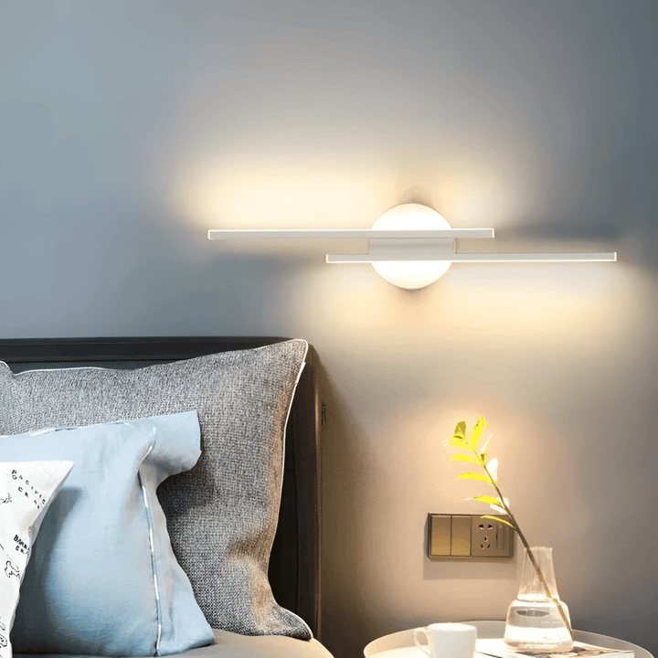 Minimalistische Wandleuchte | Moderne LED-Leuchte für Schlafzimmer und Wohnzimmer