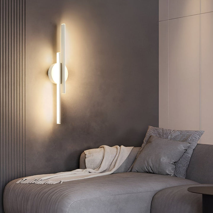 Minimalistische Wandleuchte | Moderne LED-Leuchte für Schlafzimmer und Wohnzimmer