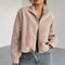 Damen Gekürzte Cordjacke | Entspannt Passform