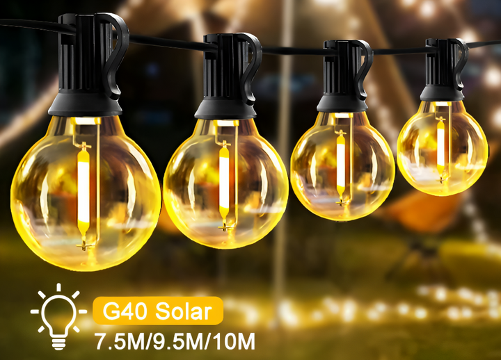 G40 Globus LED-Außenlichterkette