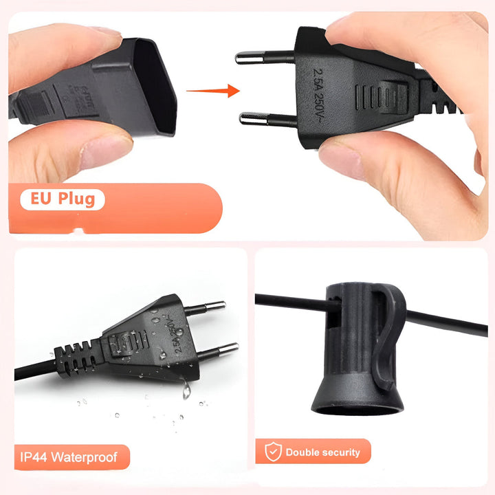 G40 Globus LED-Außenlichterkette