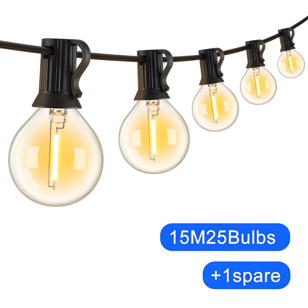 G40 Globus LED-Außenlichterkette