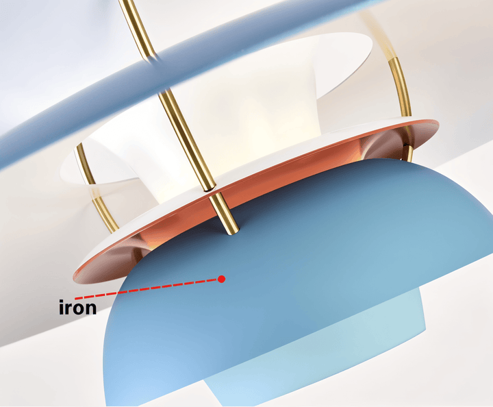 Klassische und Moderne Metall-Deckenlampe für Wohnzimmer oder Küche